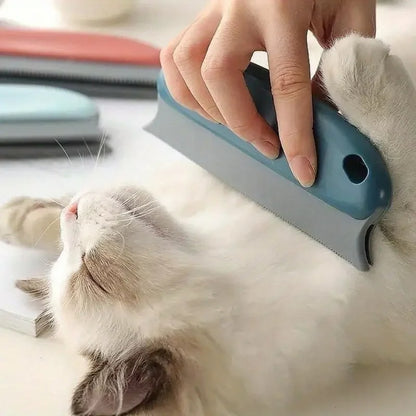 Pet hair cleaning brush