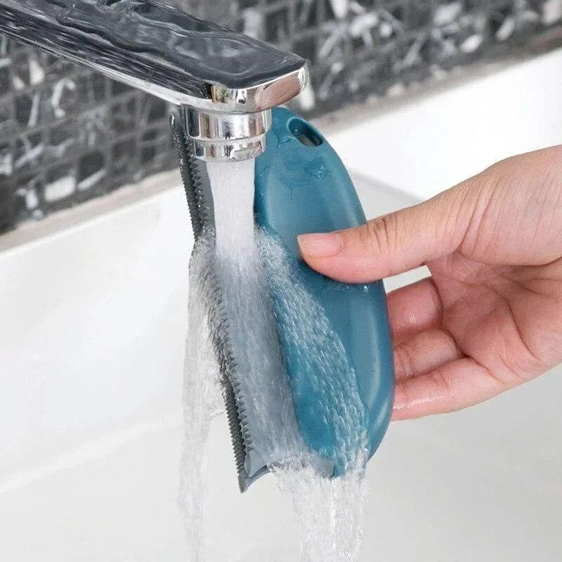 Pet hair cleaning brush