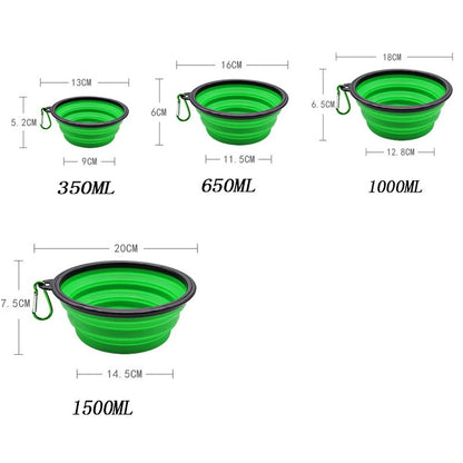 Folding Portable Dog Bowl